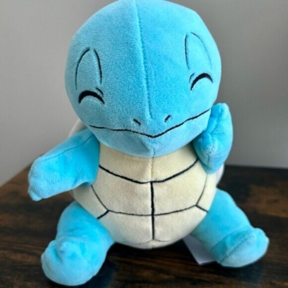Pokemon 8 Squirtle Plush Wicked Cool Toys 2 Blue Shell - Picture 1 of 5